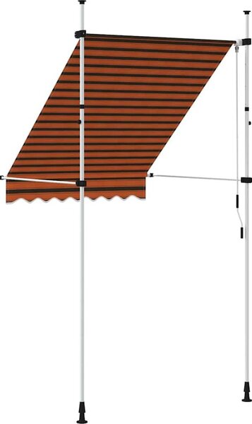 VidaXL Manuální zatahovací markýza 150 x 115 x 300 cm [145835] Barva: krémová