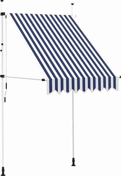 VidaXL Manuální zatahovací markýza 150 x 115 x 300 cm [145835] Barva: krémová