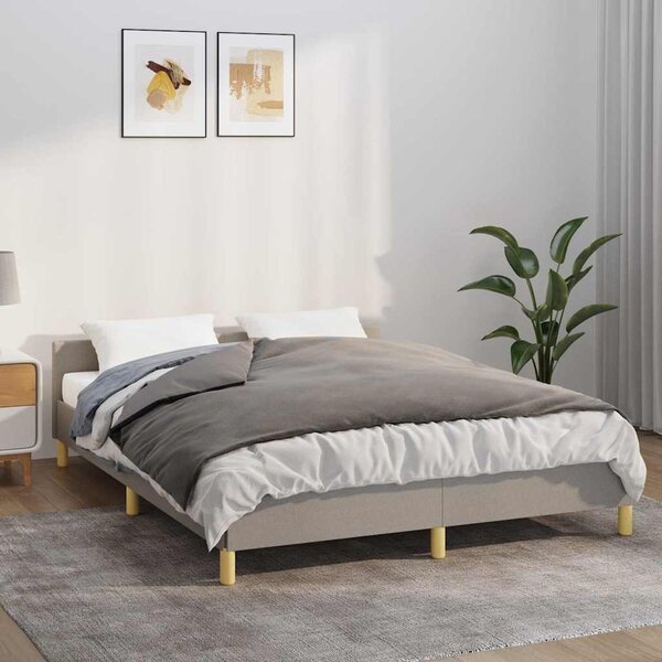 VidaXL Zátěžová deka 7 kg Textil [350828] Barva: Šedá, Velikost: 155 x 220 cm