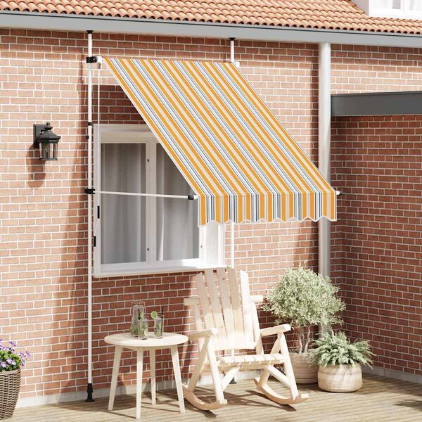 VidaXL Manuální zatahovací markýza 150 x 115 x 300 cm [145835] Barva: krémová