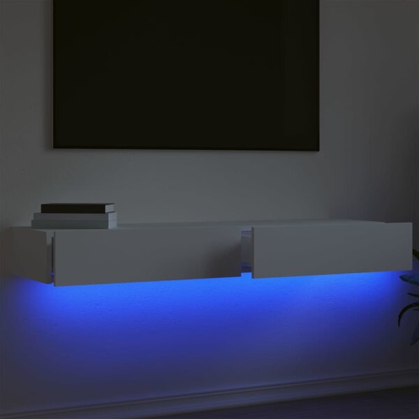 VidaXL TV skříňka s LED osvětlením 60 x 35 cm [842887] Barva: Černý dub