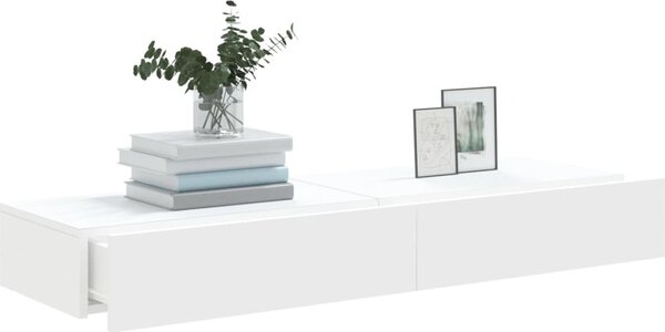 VidaXL TV skříňka s LED osvětlením 60 x 35 cm [842887] Barva: Černý dub
