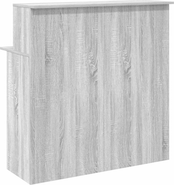 VidaXL Recepční stůl 100x50x103,5 cm, konstrukční dřevo [859029] Barva: Betonová šedá
