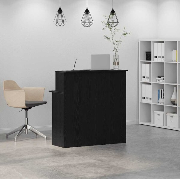 VidaXL Recepční stůl 100x50x103,5 cm, konstrukční dřevo [859029] Barva: Betonová šedá