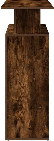 VidaXL Recepční stůl 100 x 40 x 104 cm, imitace dřeva [859055] Barva: Černá