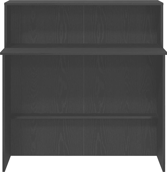 VidaXL Recepční stůl 100x50x103,5 cm, konstrukční dřevo [859029] Barva: Betonová šedá