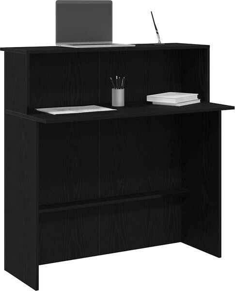 VidaXL Recepční stůl 100x50x103,5 cm, konstrukční dřevo [859029] Barva: Betonová šedá