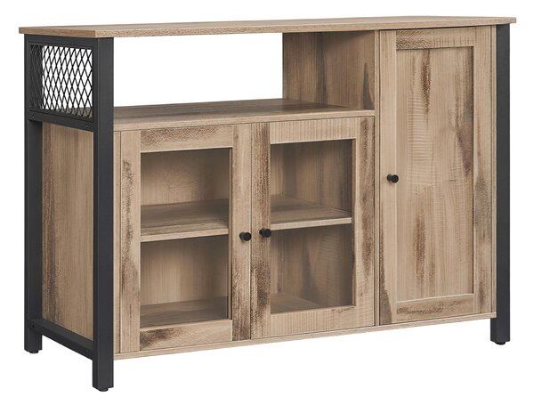 SKŘÍŇ NA NÁDOBÍ, hnědá, černá, 110/75/33 cm Boxxx - Online Only komody, Online Only
