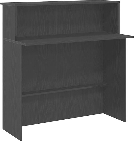 VidaXL Recepční stůl 100x50x103,5 cm, konstrukční dřevo [859029] Barva: Betonová šedá