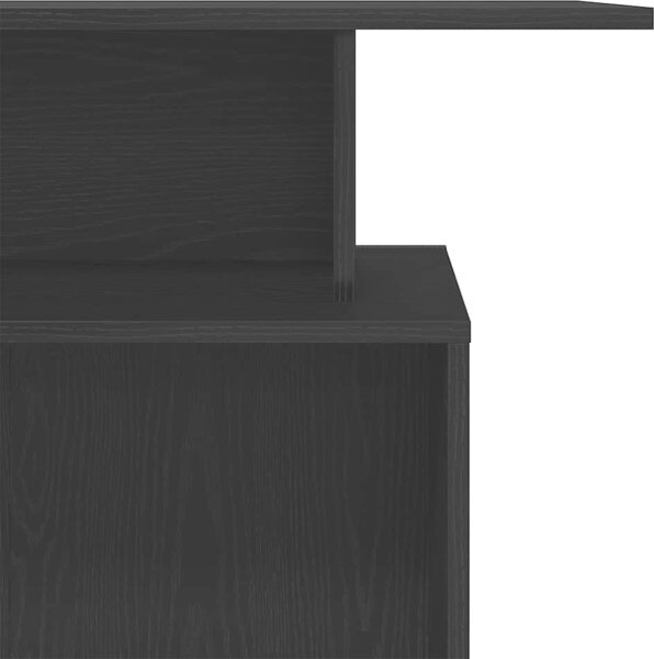 VidaXL Recepční stůl 100 x 40 x 104 cm, imitace dřeva [859055] Barva: Černá