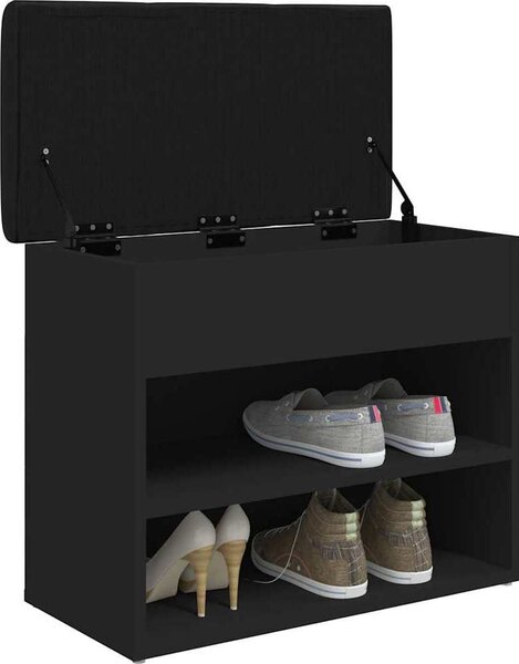 VidaXL Lavice s botníkem 62x32x50 cm Engineered Wood [835097] Barva: dub artisan