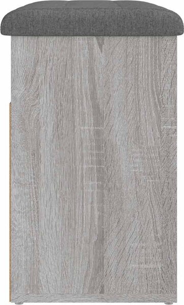 VidaXL Lavice s botníkem 62x32x50 cm Engineered Wood [835097] Barva: dub artisan