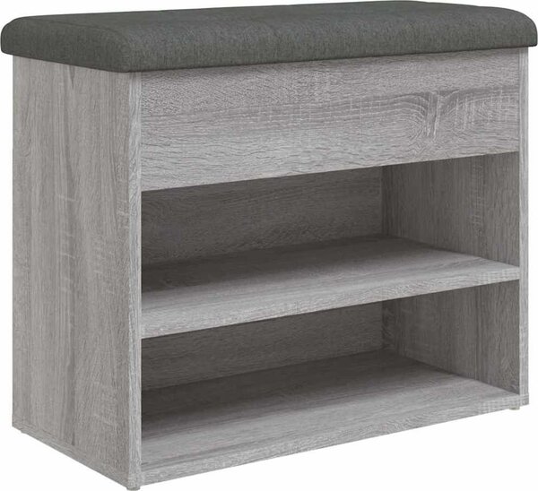 VidaXL Lavice s botníkem 62x32x50 cm Engineered Wood [835097] Barva: dub artisan