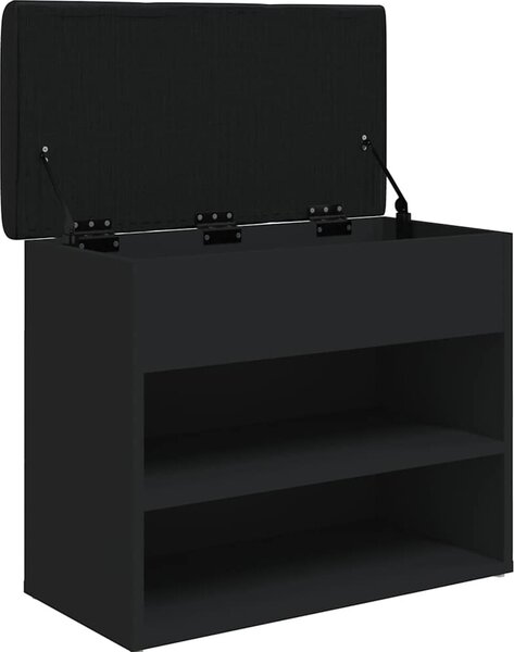 VidaXL Lavice s botníkem 62x32x50 cm Engineered Wood [835097] Barva: dub artisan