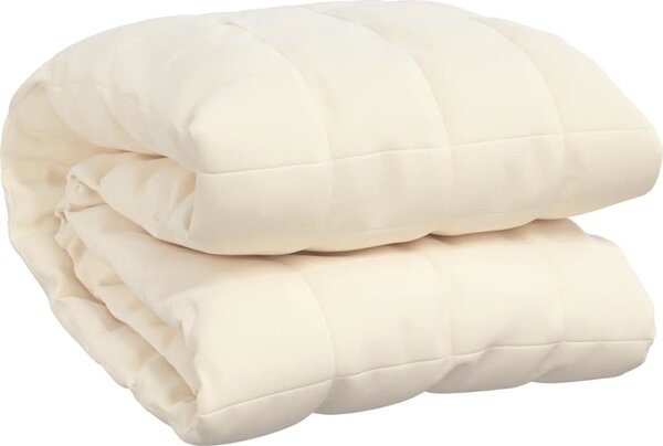 VidaXL Zátěžová deka 155 x 220 cm 11 kg 100% Bavlna 205T [350813] Barva: Šedá
