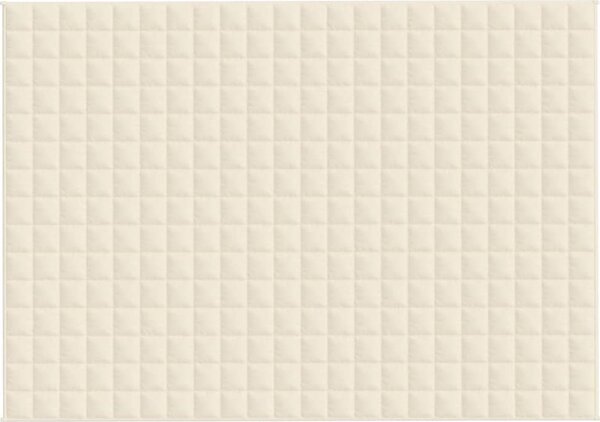 VidaXL Zátěžová deka 155 x 220 cm 11 kg 100% Bavlna 205T [350813] Barva: Šedá