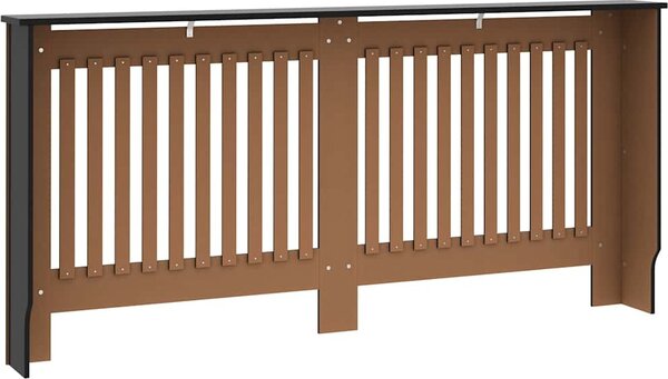 VidaXL Kryt radiátoru 172x19x81,5cm Kompozitní dřevo [244340] Barva: Staré dřevo