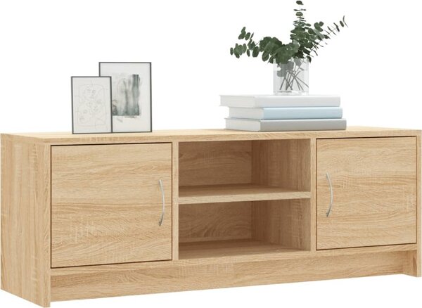 VidaXL TV stolek 102 x 30 x 37,5 cm, dřevo [823256] Barva: dub sonoma