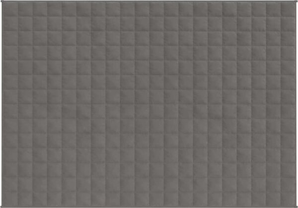 VidaXL Zátěžová deka 7 kg 100% Bavlna 205T [350774] Barva: krémová, Velikost: 150 x 200 cm