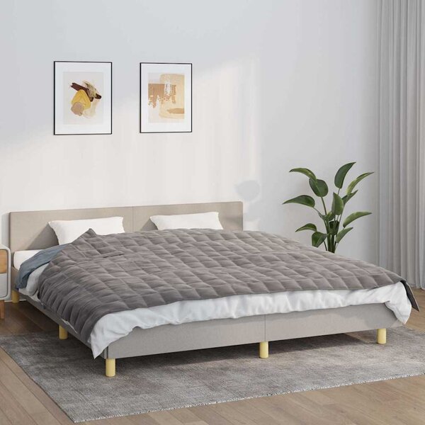 VidaXL Zátěžová deka 155 x 220 cm 7 kg 100% Bavlna 205T [350776] Barva: Modrá