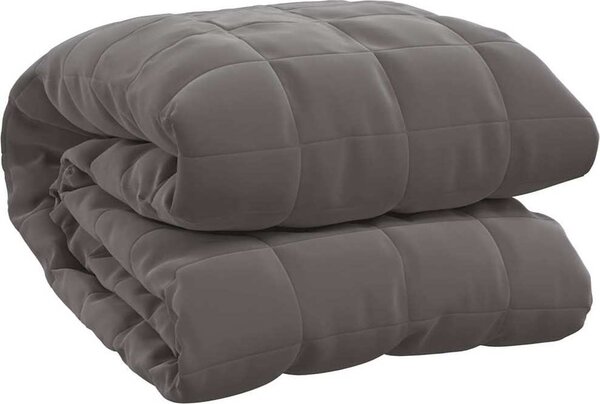 VidaXL Zátěžová deka 7 kg 100% Bavlna 205T [350774] Barva: krémová, Velikost: 150 x 200 cm