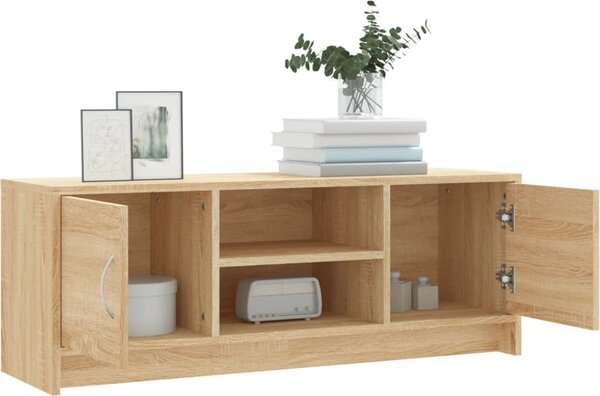 VidaXL TV stolek 102 x 30 x 37,5 cm, dřevo [823256] Barva: dub sonoma