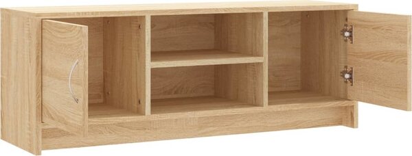 VidaXL TV stolek 102 x 30 x 37,5 cm, dřevo [823256] Barva: dub sonoma