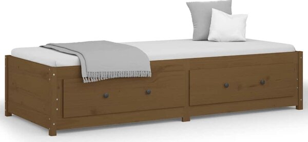 VidaXL Válenda 75 x 190 cm Small Single masivní dřevo [821602] Barva: Přírodní