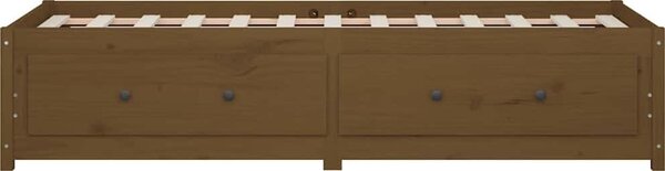 VidaXL Válenda 75 x 190 cm Small Single masivní dřevo [821602] Barva: Přírodní