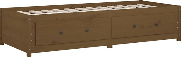 VidaXL Válenda 75 x 190 cm Small Single masivní dřevo [821602] Barva: Přírodní