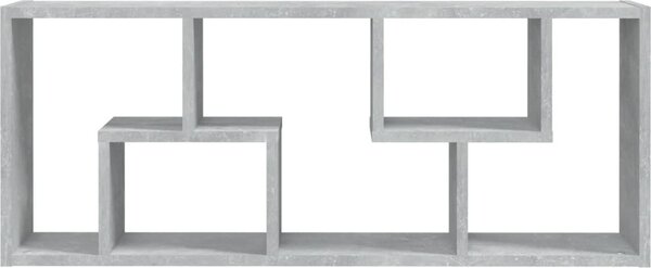 VidaXL Nástěnná police 36 x 16 x 90 cm konstruované dřevo [803017] Barva: Bílá