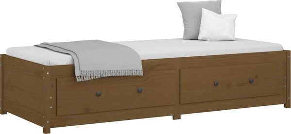 VidaXL Válenda 75 x 190 cm Small Single masivní dřevo [821602] Barva: Přírodní