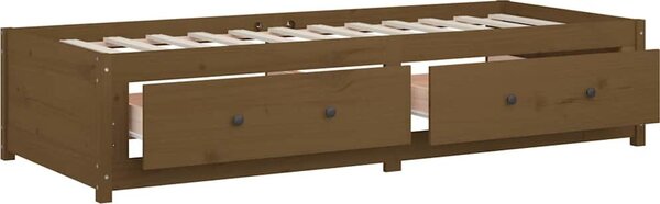 VidaXL Válenda 75 x 190 cm Small Single masivní dřevo [821602] Barva: Přírodní