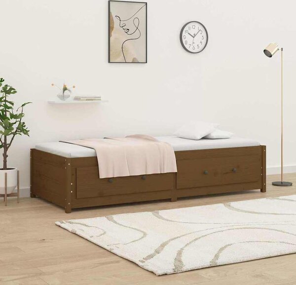 VidaXL Válenda 75 x 190 cm Small Single masivní dřevo [821602] Barva: Přírodní