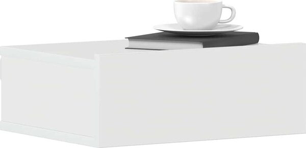 VidaXL Plovoucí noční stolky 2 ks 40 x 32 x 15 cm, konstrukční dřevo [800319] Barva: dub sonoma