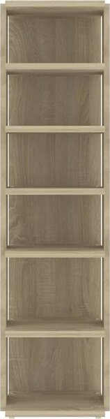 VidaXL Botník 25x27x102 cm kompozitní dřevo [808487] Barva: šedá sonoma