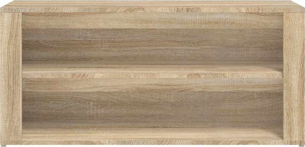 VidaXL Botník 100 x 35 x 45 cm, konstrukční dřevo [816911] Barva: Bílá