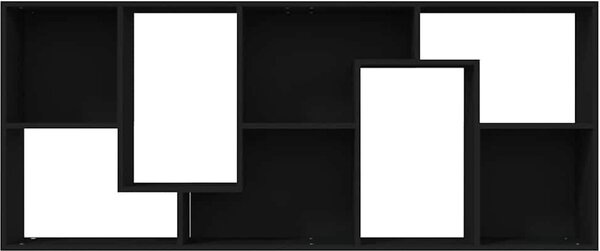 VidaXL Knihovna 67x24x161 cm kompozitní dřevo [801878] Barva: Bílá