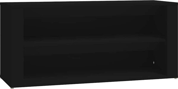 VidaXL Botník 100 x 35 x 45 cm, konstrukční dřevo [816911] Barva: Bílá