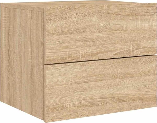 VidaXL Noční skříňka 50 x 39 x 41 cm Kompozitní dřevo [836816] Barva: dub sonoma