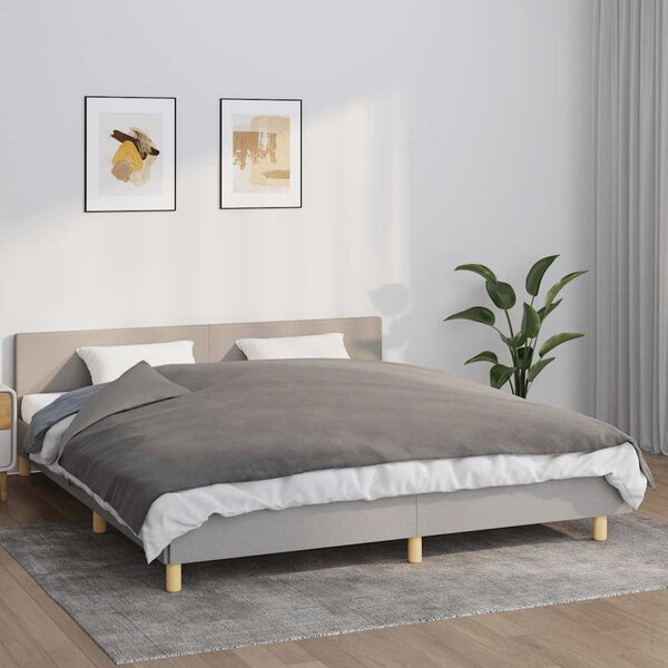 VidaXL Zátěžová deka 155 x 220 cm 7 kg 100% Bavlna 205T [350830] Barva: Šedá
