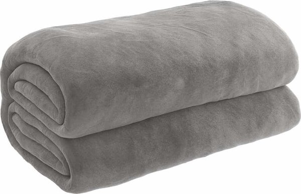 VidaXL Zátěžová deka 155 x 220 cm 7 kg 100% Bavlna 205T [350830] Barva: Šedá