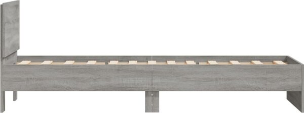 VidaXL Rám postele s čelem 75 x 190 cm Kompozitní dřevo [838664] Barva: dub sonoma
