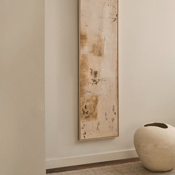 Abstraktní obraz Kave Home Silpa 47 x 182 cm