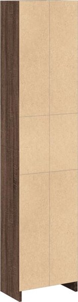 VidaXL Knihovna 40x24x176 cm kompozitní dřevo [857797] Barva: Betonová šedá