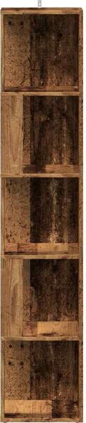 VidaXL Corner Cabinet 33 x 33 x 165 cm Engineered wood [856725] Barva: dub artisan