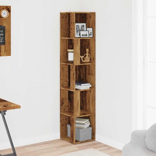 VidaXL Corner Cabinet 33 x 33 x 165 cm Engineered wood [856725] Barva: dub artisan