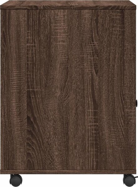 VidaXL Stojan na tiskárnu 60 x 50 x 67 cm Kompozitní dřevo [840625] Barva: dub sonoma