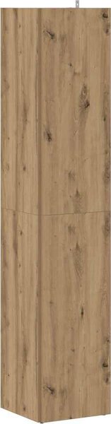 VidaXL Corner Cabinet 33 x 33 x 165 cm Engineered wood [856725] Barva: dub artisan