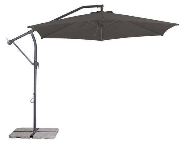 Schneider Slunečník Palmera, Ø 300 cm (antracitová) (100251557002)